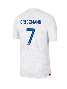 Billige Frankrike Antoine Griezmann #7 Bortedrakt VM 2022 Kortermet